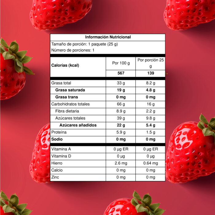 CHOKI CHOCS FRESA 25 g - Imagen 3