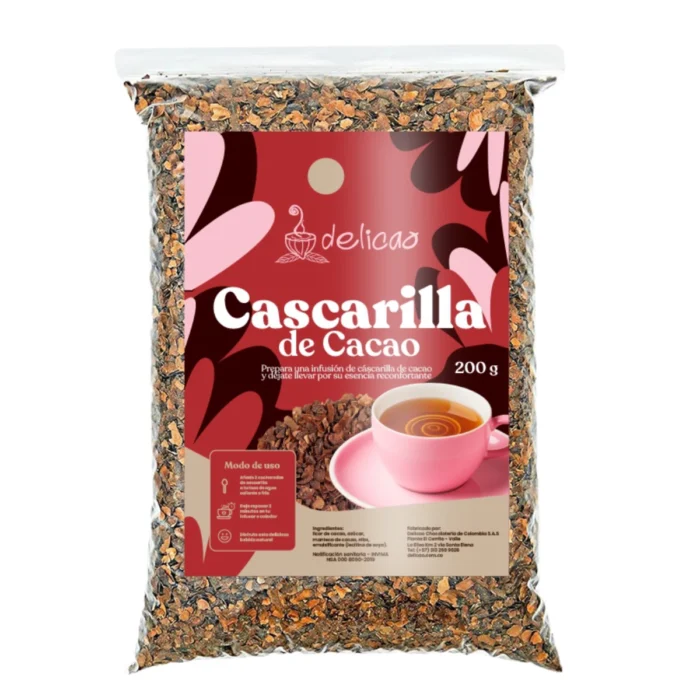 CASCARILLA DE CACAO 200gr - Imagen 1