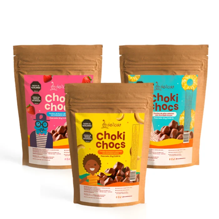 CHOKI CHOCS PACK X 3 - Imagen 1