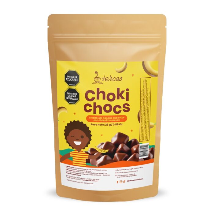 CHOKI CHOCS BANANO 25 gr - Imagen 1
