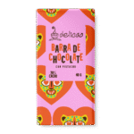 Barra de Chocolate 70% con pistacho - 40 g