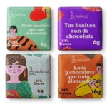 BARRAS DE CHOCOLATE 54% - PACK x 4